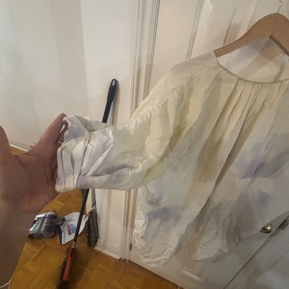 Wilfred Free Slik tie-dye oversize shirt, tunic or dress * accepting offers - Picture 3 of 6